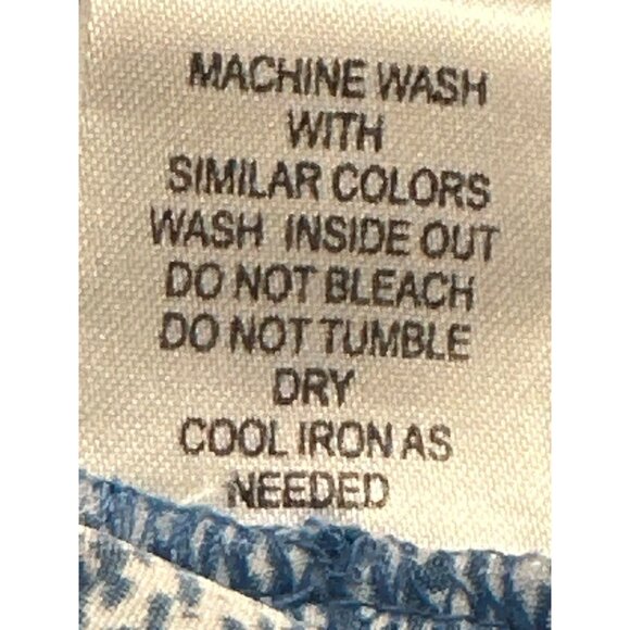 Antilia Femme All Polyester Lightweight Aztec Southwest Short Sleeves Blouse Siz - Picture 8 of 9